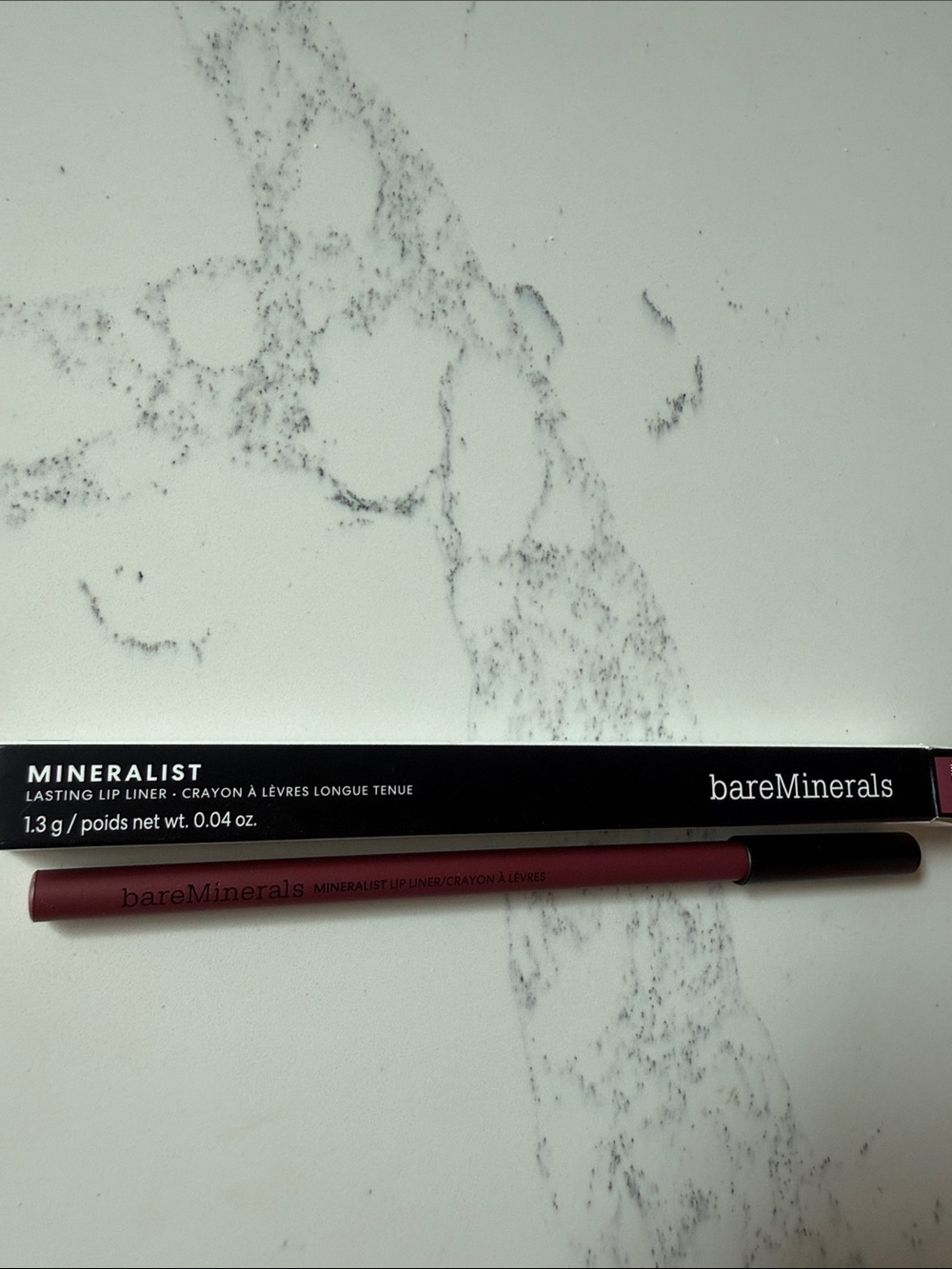 bareMinerals Mineralist Lasting Lip Liner Pencil color Mindful Mulberry NIB - Picture 4 of 5